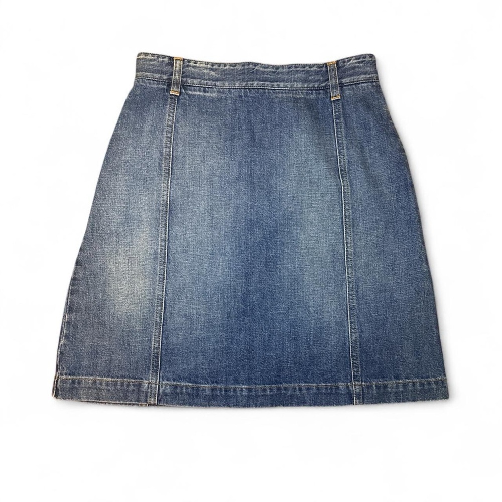 NWT CLOSED Women's Classic Medium Indigo Blue Denim Mini Skirt — Size 27 - Picture 3 of 6